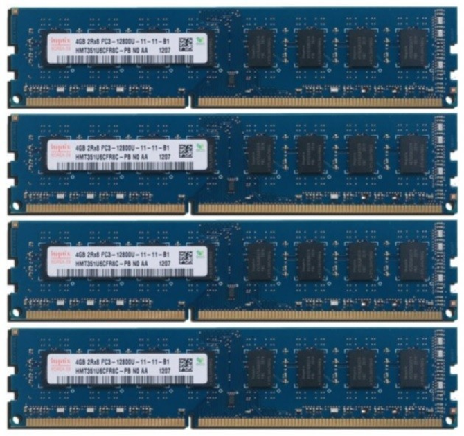 Оперативная память Hynix Dimm 16Gb 4 4Gb DDR3 1600MHz PC3 12800 CL11