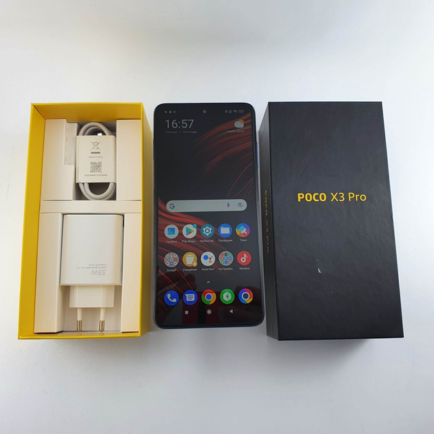 Xiaomi Poco X3 Pro 256 GB Phantom Black 2B00005728 Б У фото отзывы