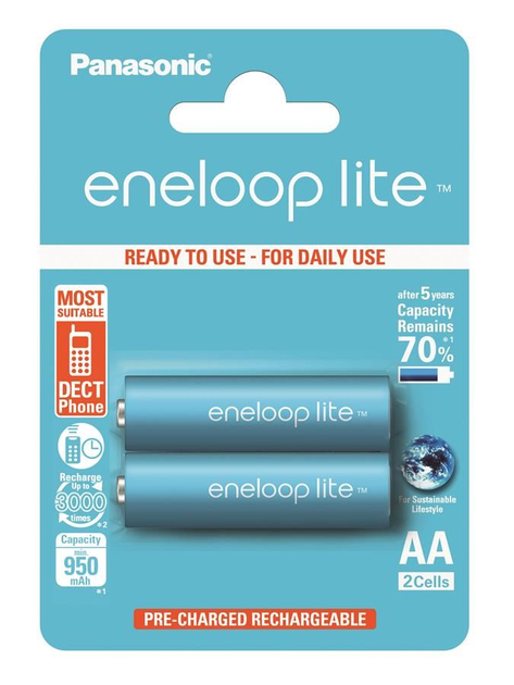 Panasonic Eneloop Lite Aa Bp Mah Ni Mh