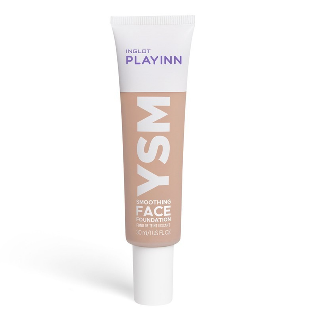 Тональный крем Inglot playinn YSM smoothing face foundation матирующий