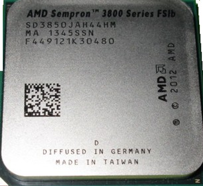 Процессор AMD Sempron 3850 4 ЯДРА 1 3 GHz sAM1 FS1b Tray