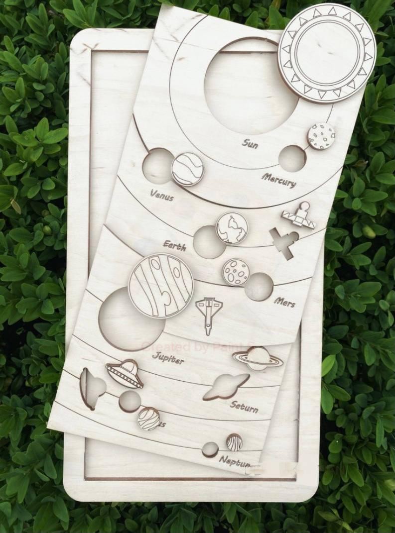 Деревянные пазлы вкладыши Планеты 11628
Деревянные пазлы вкладыши Планеты 11628