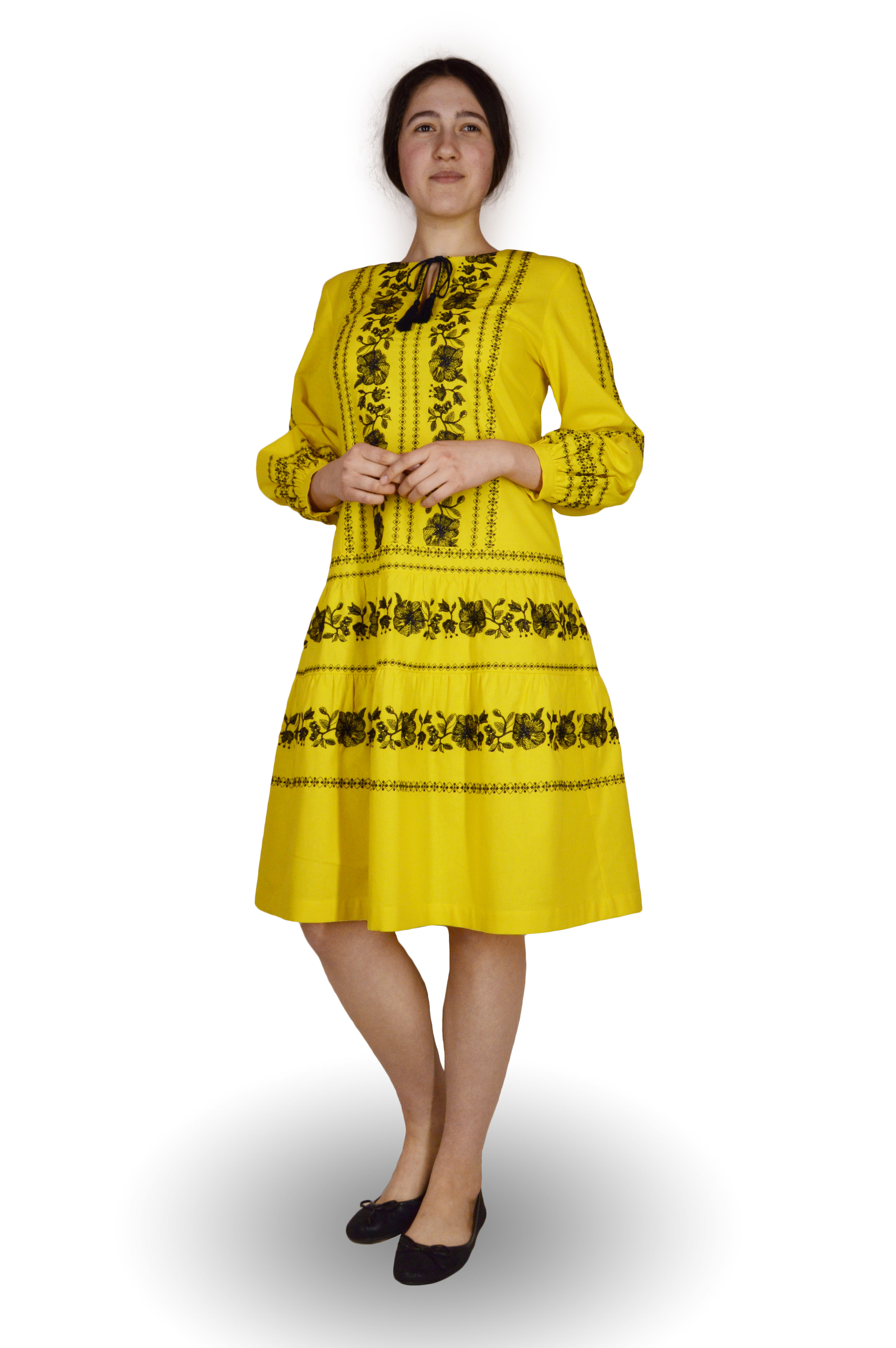 Платье Галерея льону Узор желтый 48 0033/48/1581
Платье Галерея льону Узор желтый 48 0033/48/1581