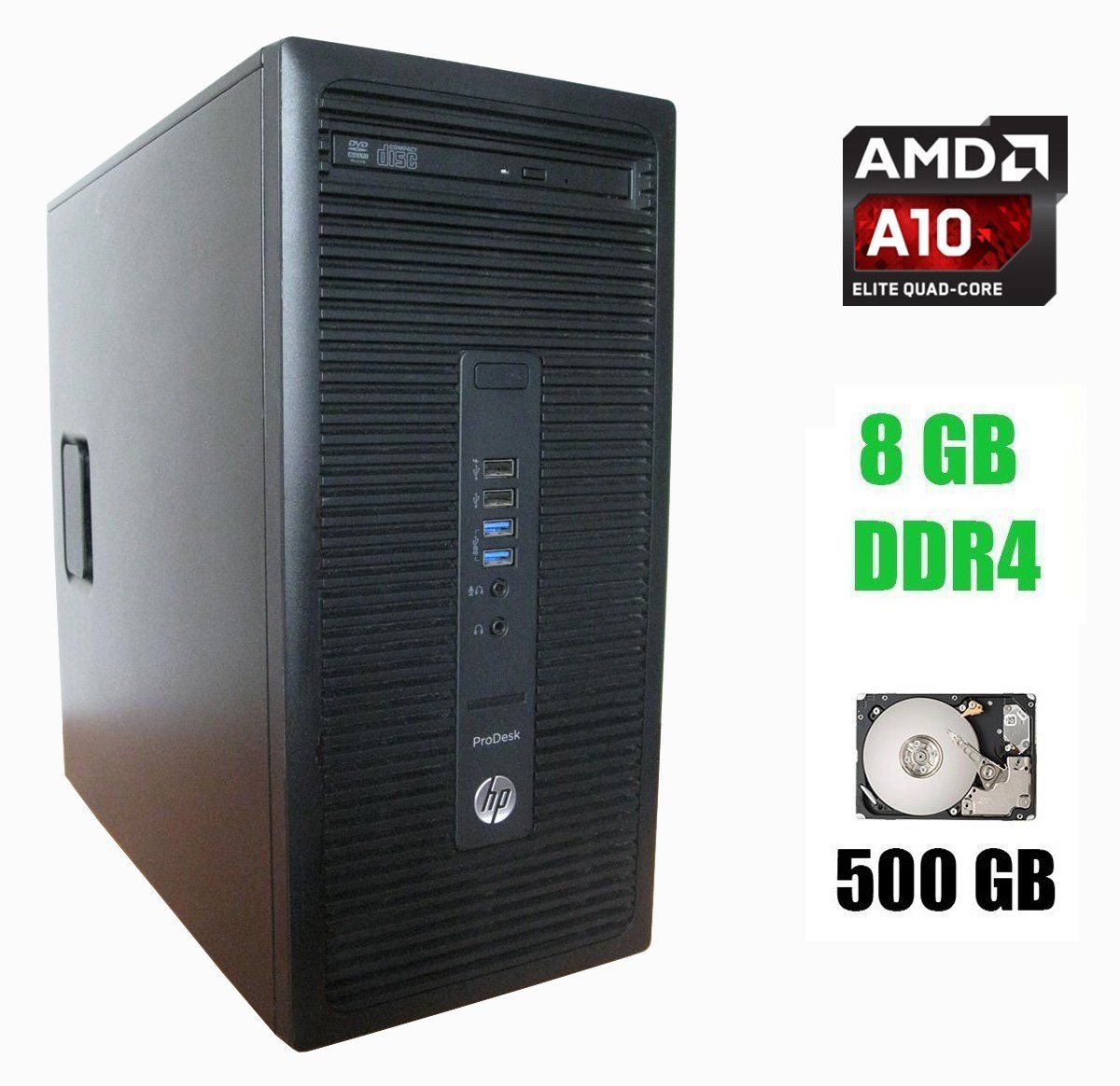 Б/у HP EliteDesk 705 G3 Tower / AMD A10-9700 (4 ядра по 3.5 – 3.8 GHz) / 8 GB DDR4 / 500 GB HDD
Б/у HP EliteDesk 705 G3 Tower / AMD A10-9700 (4 ядра по 3.5 – 3.8 GHz) / 8 GB DDR4 / 500 GB HDD