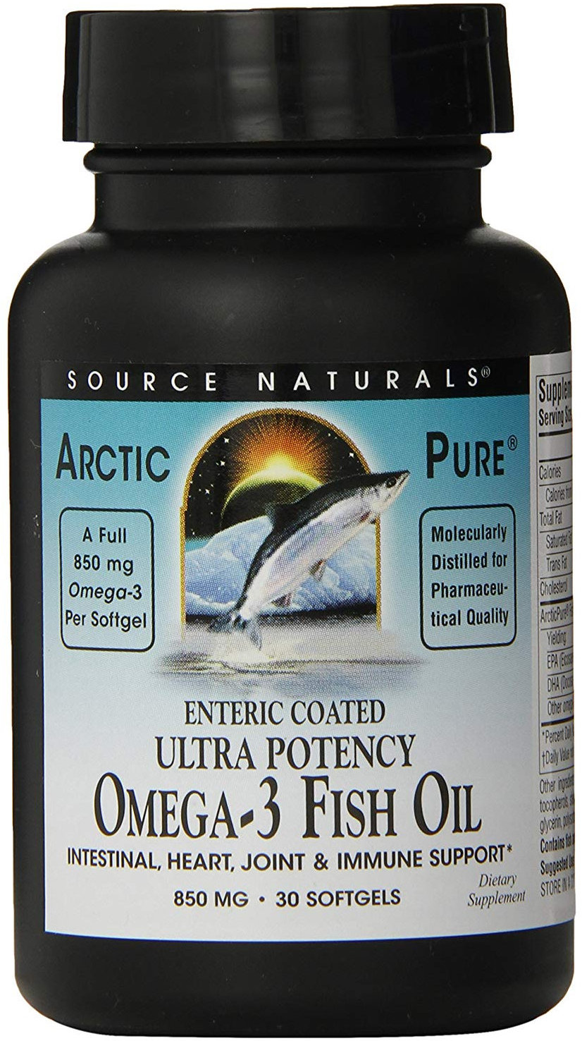 Витамины Source Naturals ArcticPure 850 mg 30 caps Натуральная Омега-3 из рыбьего жира
Витамины Source Naturals ArcticPure 850 mg 30 caps Натуральная Омега-3 из рыбьего жира
