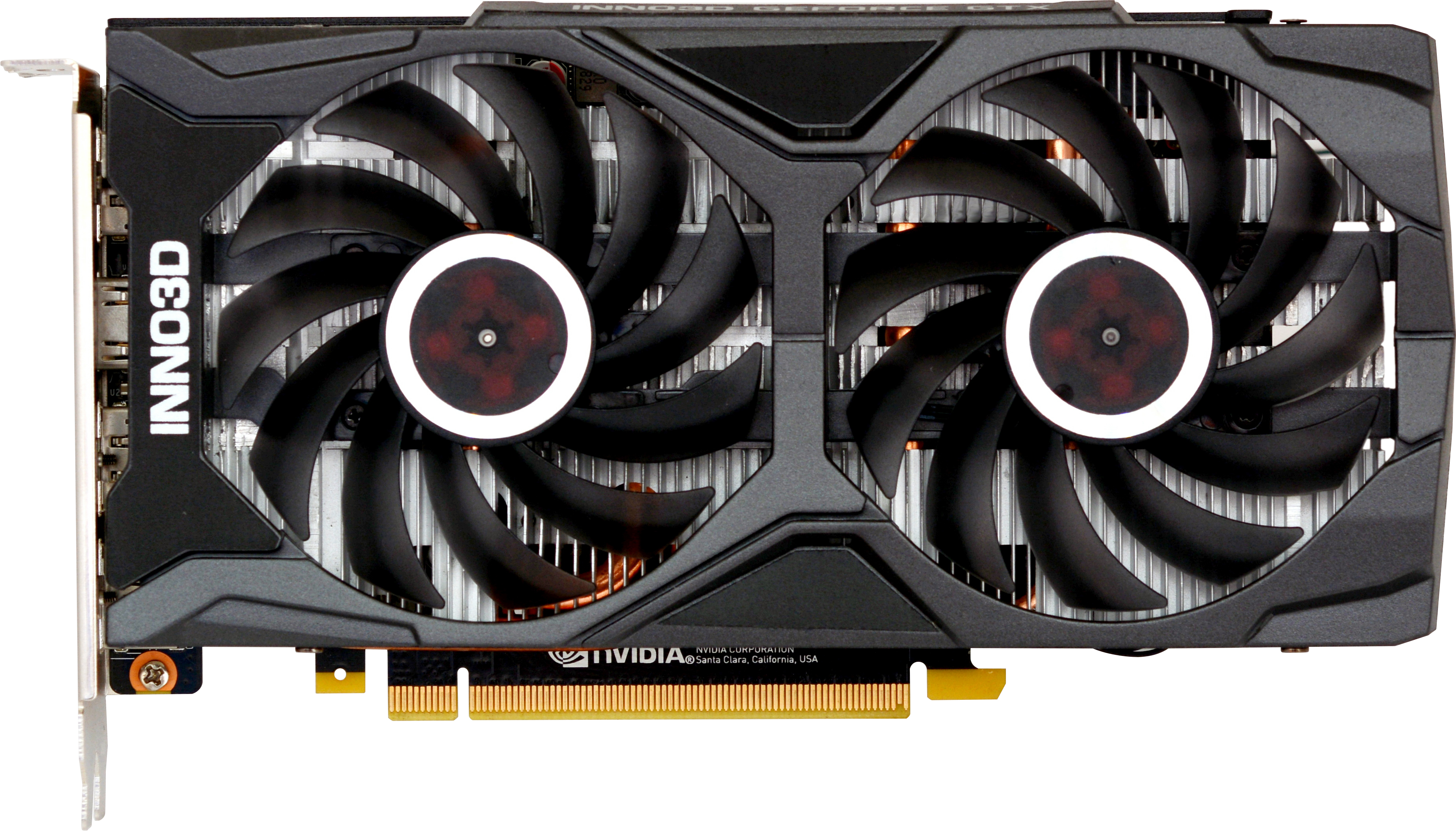 INNO3D PCI-Ex GeForce GTX 1660 Super Twin X2 6GB GDDR6 (192bit) (1785/14000) (HDMI, 3 x DisplayPort) (N166S2-06D6-1712VA15L)
INNO3D PCI-Ex GeForce GTX 1660 Super Twin X2 6GB GDDR6 (192bit) (1785/14000) (HDMI, 3 x DisplayPort) (N166S2-06D6-1712VA15L)
