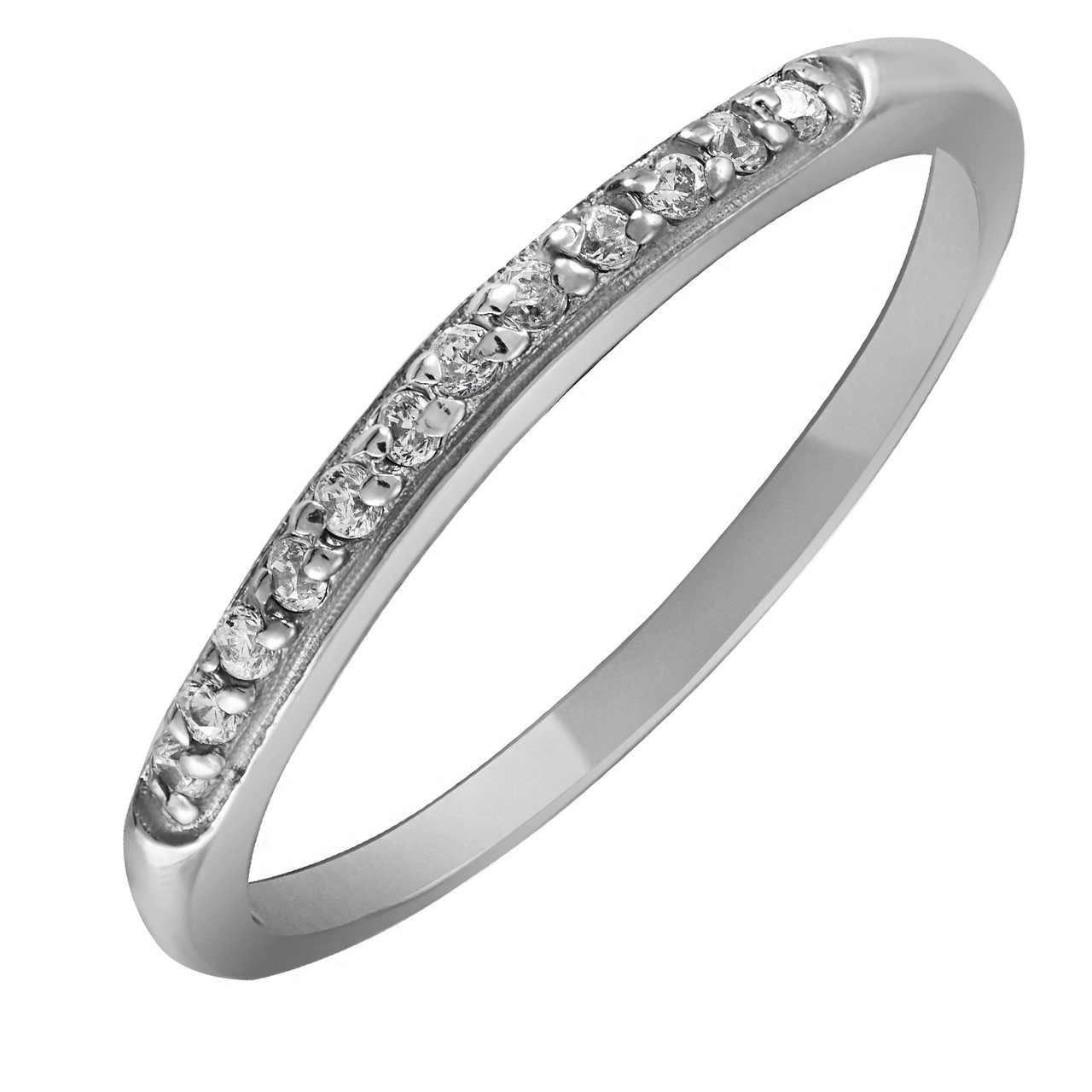 Кольцо из серебра с кубическим цирконием Twiddle Jewelry 20.5 размер 1.29 г (К014-20.5)
Кольцо из серебра с кубическим цирконием Twiddle Jewelry 20.5 размер 1.29 г (К014-20.5)