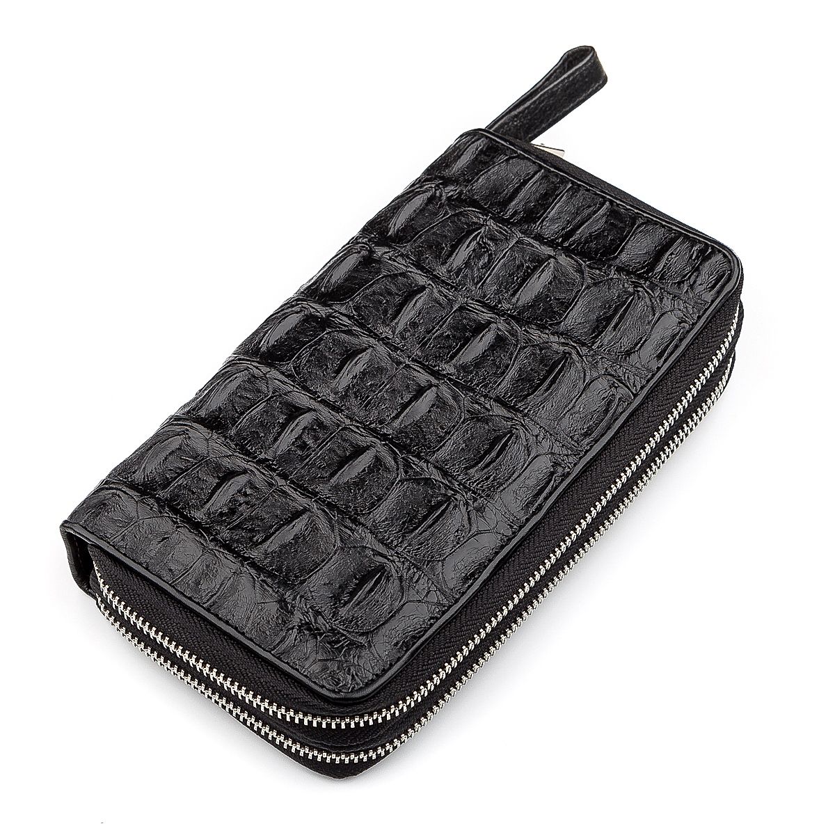 Клатч на две молнии CROCODILE LEATHER 18274 из натуральной кожи крокодила Черный
Клатч на две молнии CROCODILE LEATHER 18274 из натуральной кожи крокодила Черный