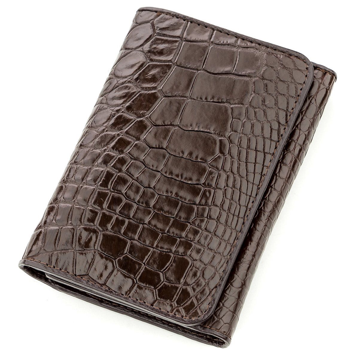 Бумажник мужской CROCODILE LEATHER 18574 из натуральной кожи крокодила Коричневый
Бумажник мужской CROCODILE LEATHER 18574 из натуральной кожи крокодила Коричневый
