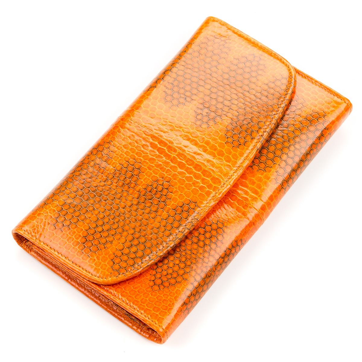 Кошелек женский SEA SNAKE LEATHER 18151 из натуральной кожи морской змеи Оранжевый
Кошелек женский SEA SNAKE LEATHER 18151 из натуральной кожи морской змеи Оранжевый