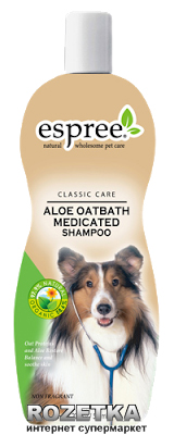 Шампунь Espree Oatbath Medicated Shampoo очищение, восстановление, увлажнение шерсти 355 мл
Шампунь Espree Oatbath Medicated Shampoo очищение, восстановление, увлажнение шерсти 355 мл