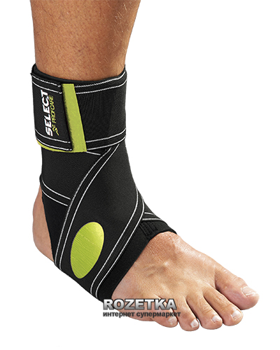 Бандаж на голеностоп Select Elastic Ankle Support 564-610 Черно-зеленый XS (5703543080519)
Бандаж на голеностоп Select Elastic Ankle Support 564-610 Черно-зеленый XS (5703543080519)
