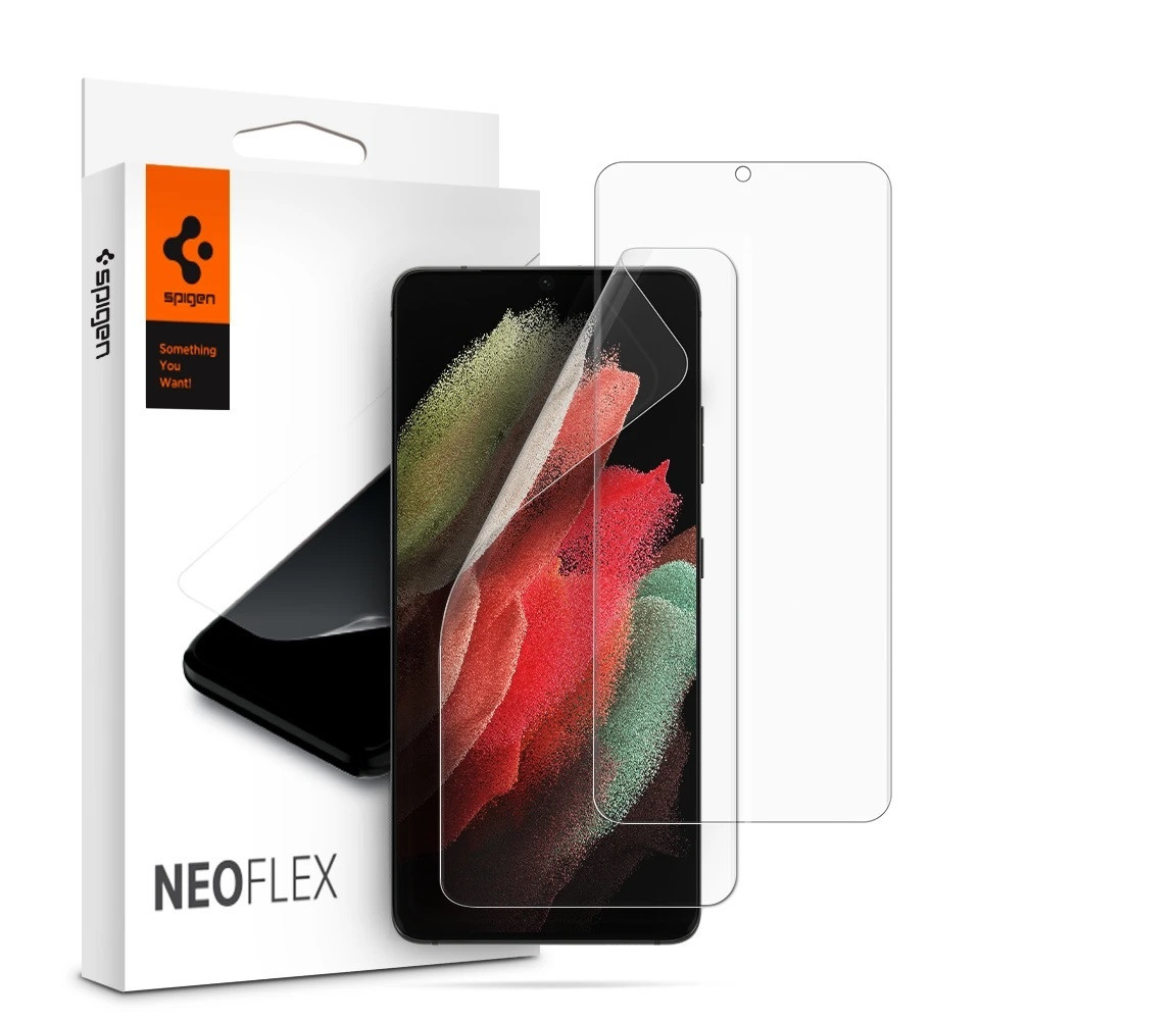 Защитная плёнка Spigen Neo Flex HD Hydrogel для Samsung Galaxy S21 Ultra (2шт.) Clear
Защитная плёнка Spigen Neo Flex HD Hydrogel для Samsung Galaxy S21 Ultra (2шт.) Clear