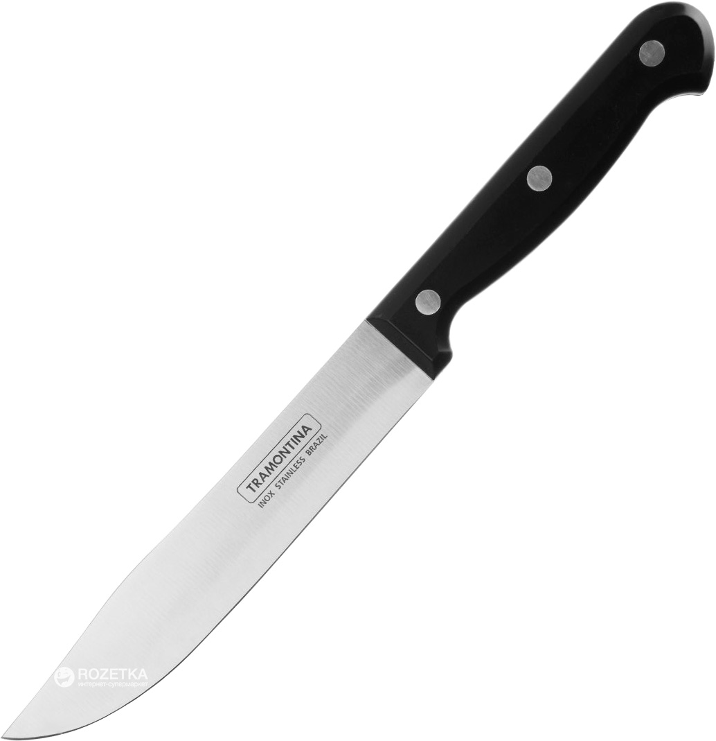 Кухонный нож Tramontina Ultracorte для мяса 152 мм в блистере Black (23856/106)
Кухонный нож Tramontina Ultracorte для мяса 152 мм в блистере Black (23856/106)