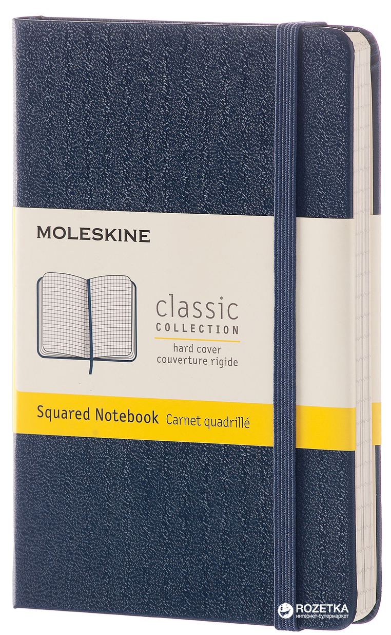 Записная книга Moleskine Classic 9 х 14 см 192 страницы в клетку Сапфир (8051272893724)
Записная книга Moleskine Classic 9 х 14 см 192 страницы в клетку Сапфир (8051272893724)