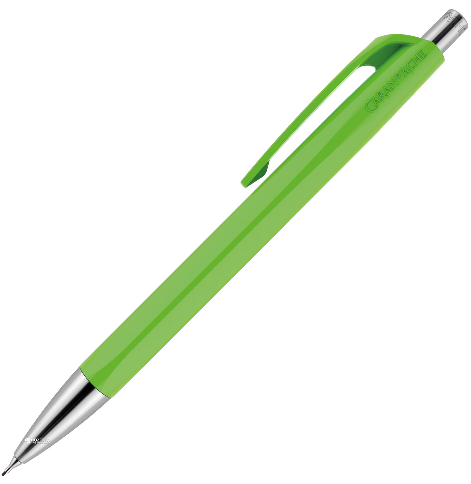 Карандаш чернографитный механический Caran d'Ache 888 0.7 мм Зеленый корпус (7630002331654)
Карандаш чернографитный механический Caran d'Ache 888 0.7 мм Зеленый корпус (7630002331654)