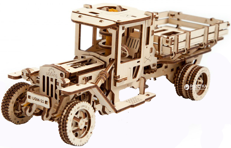 Механический 3D пазл Ukrainian Gears Грузовик 420шт. (70015) (4820184120259)
Механический 3D пазл Ukrainian Gears Грузовик 420шт. (70015) (4820184120259)