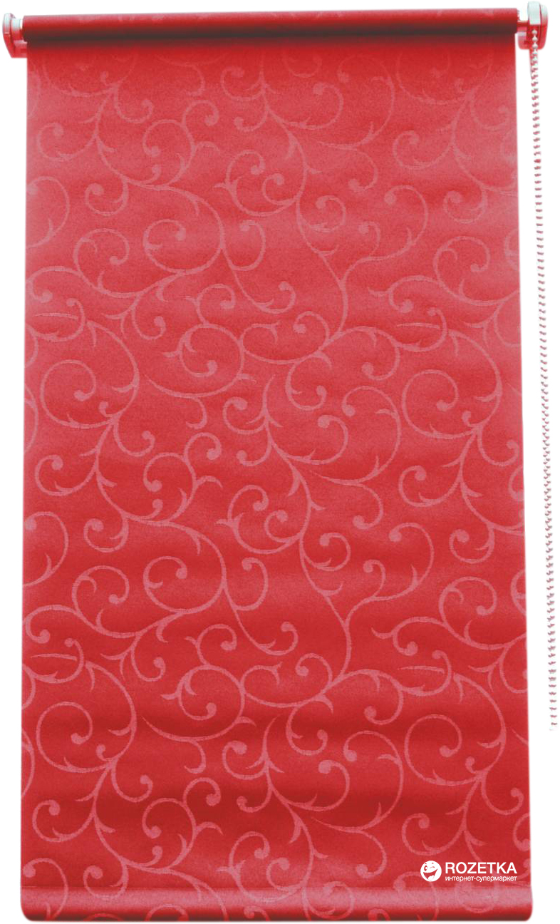 Ролета тканевая Магия Amelia 95x160 см Красная 
Ролета тканевая Магия Amelia 95x160 см Красная