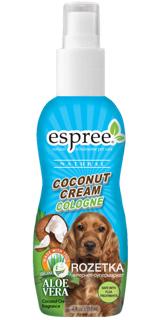 Одеколон Espree Coconut Cream Cologone кремовый кокосовый для собак 118 мл (е01814)
Одеколон Espree Coconut Cream Cologone кремовый кокосовый для собак 118 мл (е01814)
