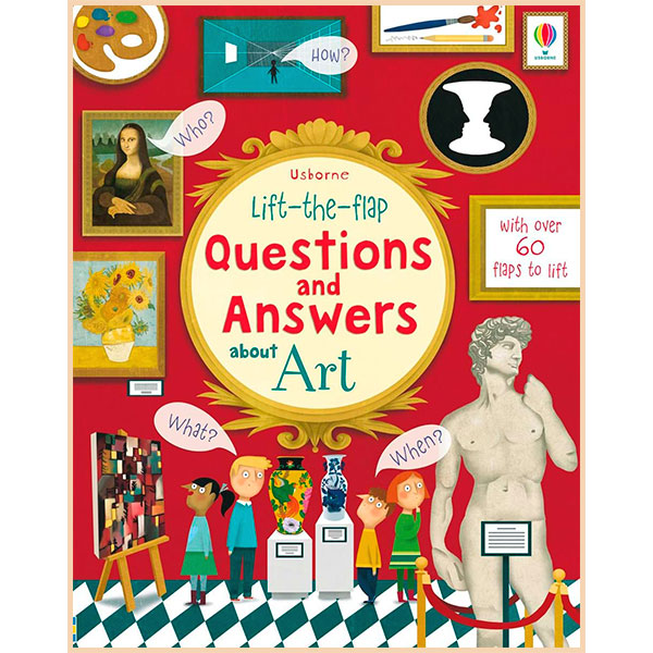 Usborne Lift-the-Flap Questions and Answers about Art. Katie Daynes. ISBN:9781474940115
Usborne Lift-the-Flap Questions and Answers about Art. Katie Daynes. ISBN:9781474940115