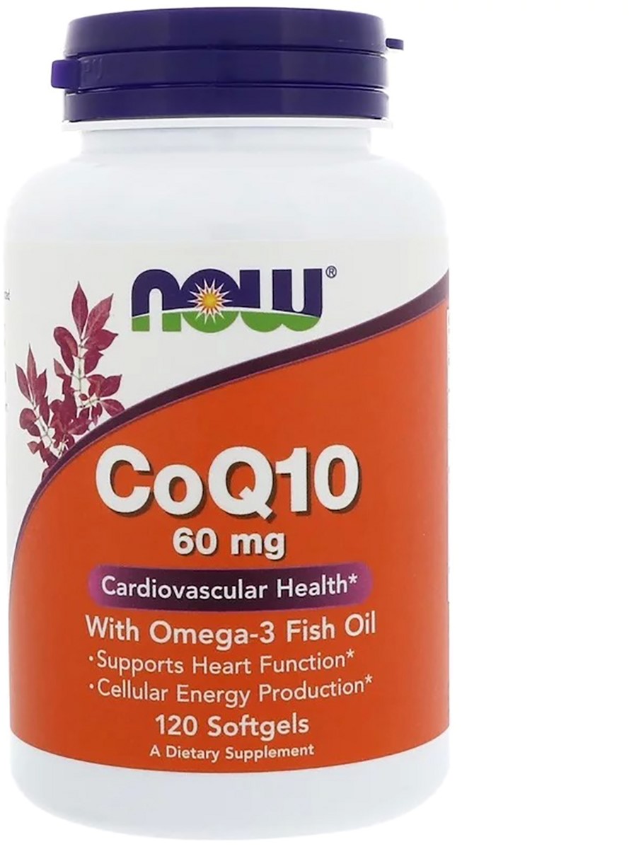 Натуральная добавка Now Foods Коэнзим Q10 с Рыбьим Жиром, CoQ10 with Omega-3, 60 мг, 120 гелевых капсул (733739031662)
Натуральная добавка Now Foods Коэнзим Q10 с Рыбьим Жиром, CoQ10 with Omega-3, 60 мг, 120 гелевых капсул (733739031662)