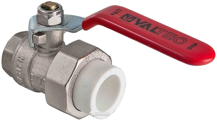 Кран шаровой VALTEC с переходом на полипропиленовую трубу 32х1" (VTp.742.0.03206)
Кран шаровой VALTEC с переходом на полипропиленовую трубу 32х1" (VTp.742.0.03206)