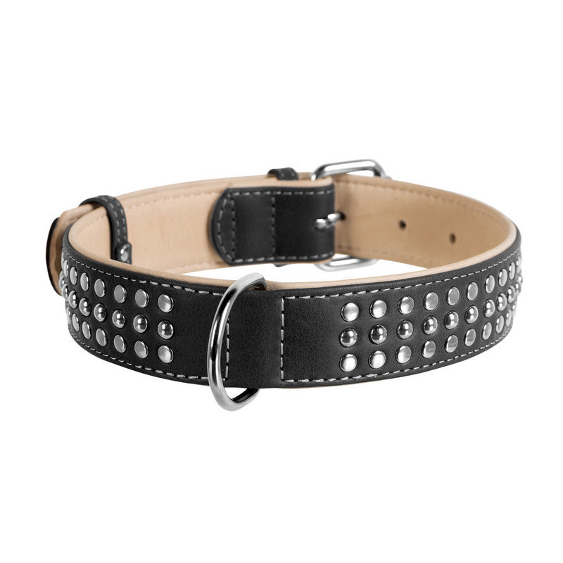Ошейник WAUDOG Soft кожа черный с металлическими украшениями 7225 (4820152566805) 
Ошейник WAUDOG Soft кожа черный с металлическими украшениями 7225 (4820152566805)