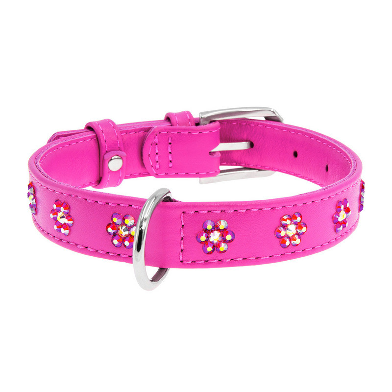 Ошейник WAUDOG Glamour кожа розовый с клеевыми стразами Цветочек 32027 (4820082499310)
Ошейник WAUDOG Glamour кожа розовый с клеевыми стразами Цветочек 32027 (4820082499310)