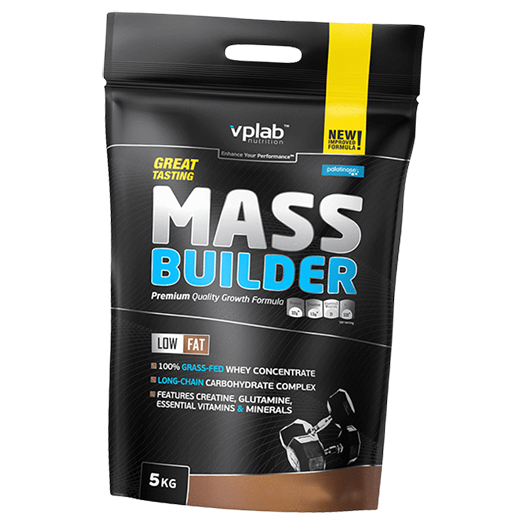 Гейнер для набора веса, Mass Builder, VP laboratory 5000г Клубничный йогурт (30099001)
Гейнер для набора веса, Mass Builder, VP laboratory 5000г Клубничный йогурт (30099001)