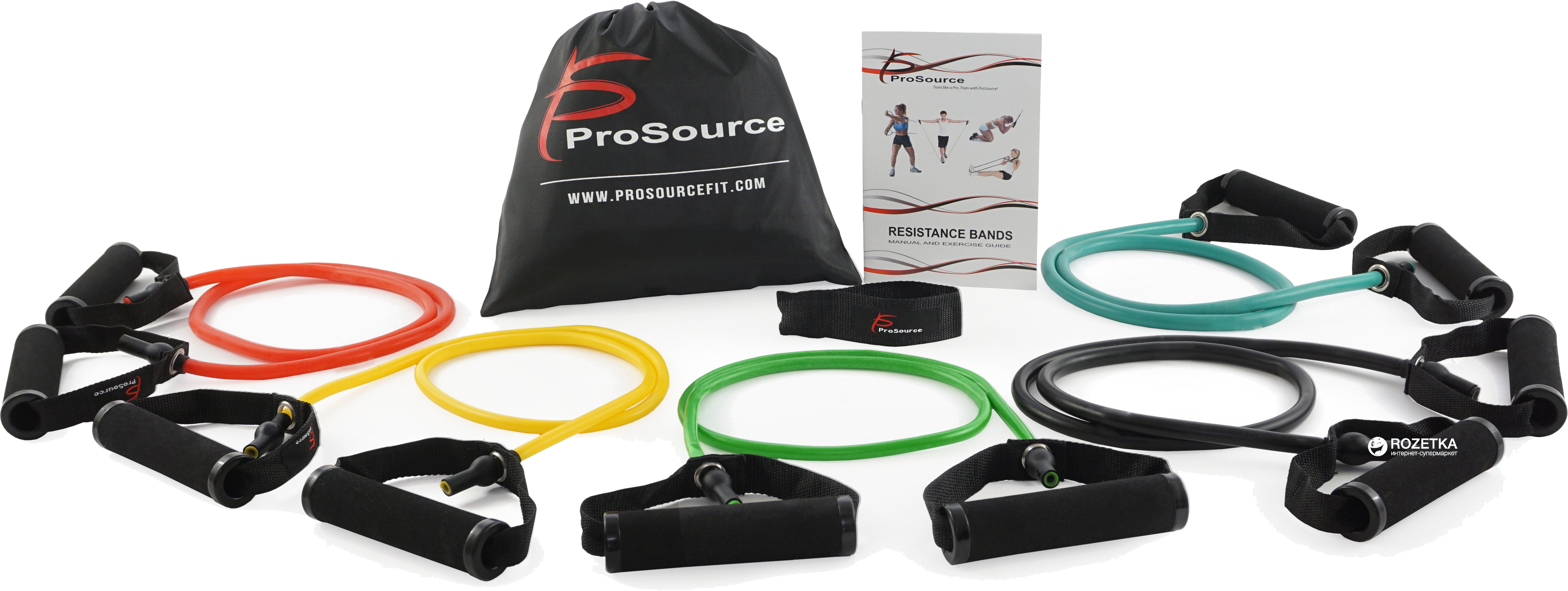 Набор ProSource Tube Resistance Bands Set из 5 трубчатых резинок-эспандеров для подтягиваний, турника, фитнеса (PS-1001-gdm)
Набор ProSource Tube Resistance Bands Set из 5 трубчатых резинок-эспандеров для подтягиваний, турника, фитнеса (PS-1001-gdm)