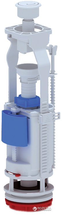 Арматура ANI Plast WC7050C двухуровневая, регулируемая без клапана, хромированная кнопка
Арматура ANI Plast WC7050C двухуровневая, регулируемая без клапана, хромированная кнопка