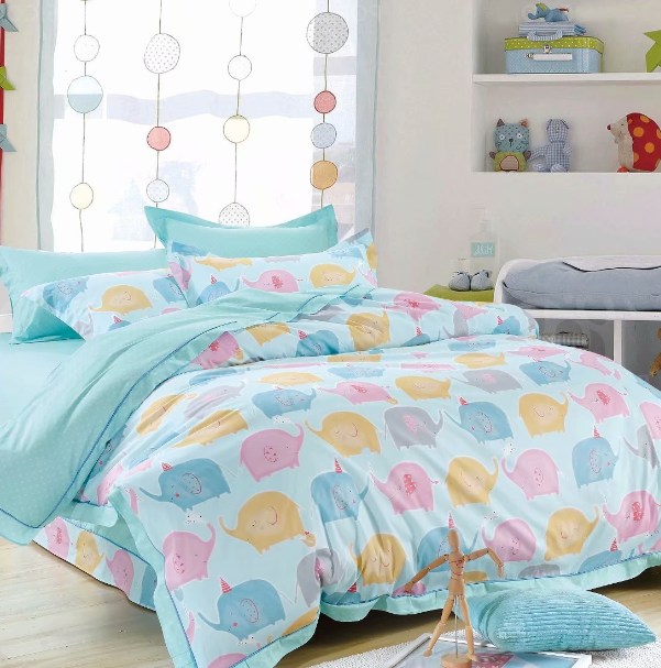 Постельное белье Слоники на голубом CottonTwill 145х215 см Голубой 000017377
Постельное белье Слоники на голубом CottonTwill 145х215 см Голубой 000017377