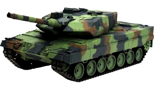 Танк Heng Long Leopard II A6 на радиоуправлении 2,4GHz, масштаб 1к16 с пневмопушкой и дымом, HL3889-1 original
Танк Heng Long Leopard II A6 на радиоуправлении 2,4GHz, масштаб 1к16 с пневмопушкой и дымом, HL3889-1 original