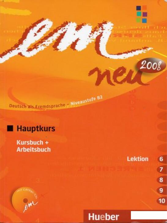 Em Neu 2008 Hauptkurs in Zwei Banden: Kursbuch & Arbeitsbuch Lektion 6-10 Mit Arbeitsbuch Audio-CD (371042)
Em Neu 2008 Hauptkurs in Zwei Banden: Kursbuch & Arbeitsbuch Lektion 6-10 Mit Arbeitsbuch Audio-CD (371042)