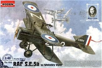 Британский истребитель RAF S.E.5a w/Wolseley Viper 1:48 RODEN (RN416)
Британский истребитель RAF S.E.5a w/Wolseley Viper 1:48 RODEN (RN416)