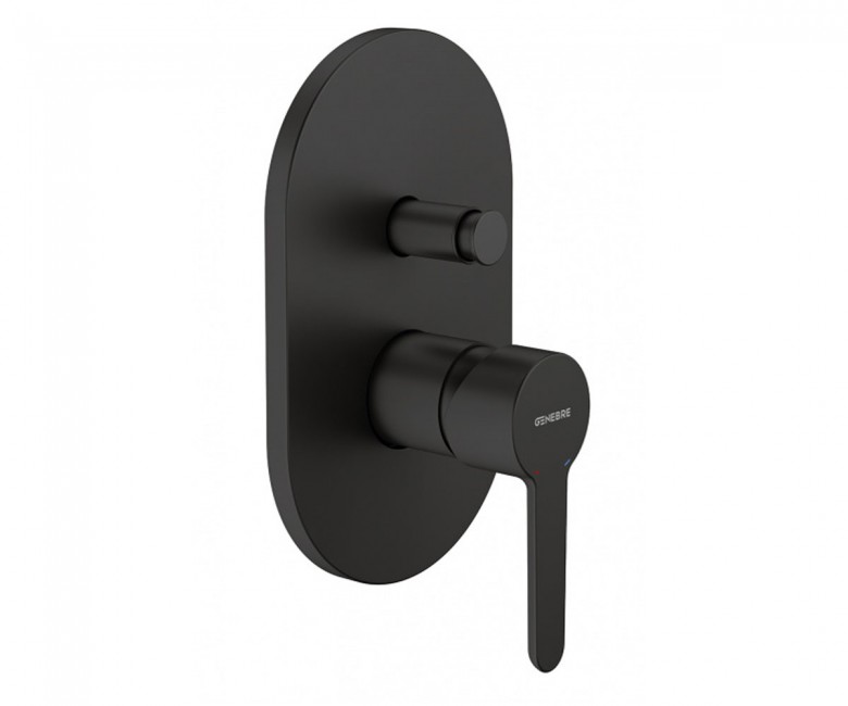 Смеситель для ванны Genebre Oslo Black, встраиваемый с переключателем 65116194166 черный (59431)
Смеситель для ванны Genebre Oslo Black, встраиваемый с переключателем 65116194166 черный (59431)