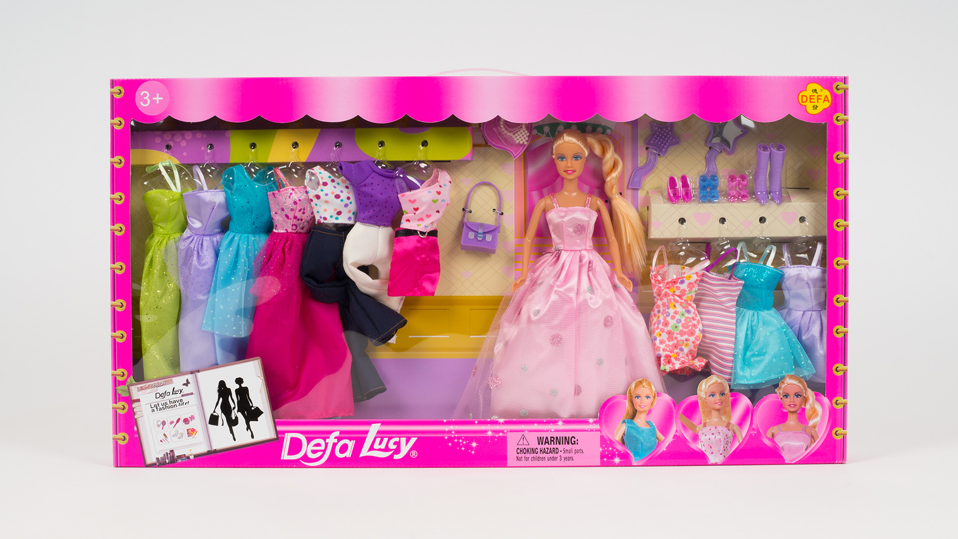 Игровой набор Кукла Defa Lucy модница / Кукла Defa Lucy 8193 с нарядами и аксессуарами
Игровой набор Кукла Defa Lucy модница / Кукла Defa Lucy 8193 с нарядами и аксессуарами