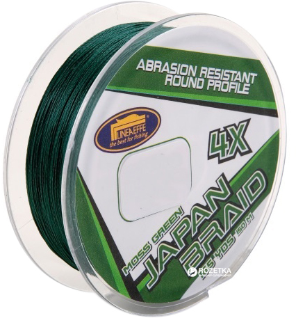 Шнур Lineaeffe Japan Braid 4X PE Moss Green 150 м 0.22 мм 12.7 кг Темно-зеленый (3016022)
Шнур Lineaeffe Japan Braid 4X PE Moss Green 150 м 0.22 мм 12.7 кг Темно-зеленый (3016022)