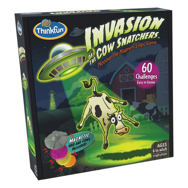 Настольная игра - головоломка ThinkFun Похитители коров Invasion of the Cow Snatchers
Настольная игра - головоломка ThinkFun Похитители коров Invasion of the Cow Snatchers