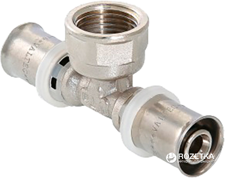 Пресс-фитинг VALTEC тройник с переходом на внутреннюю резьбу 26x1/2"x26 мм (VTm.232.N.260426)
Пресс-фитинг VALTEC тройник с переходом на внутреннюю резьбу 26x1/2"x26 мм (VTm.232.N.260426)
