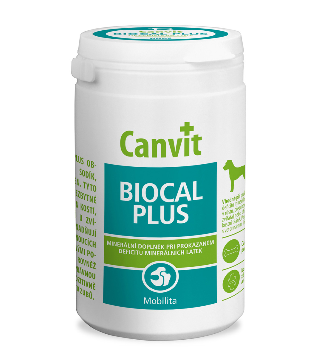 Пищевая добавка Canvit Biocal Plus минеральная кормовая добавка для собак 230 табл
Пищевая добавка Canvit Biocal Plus минеральная кормовая добавка для собак 230 табл