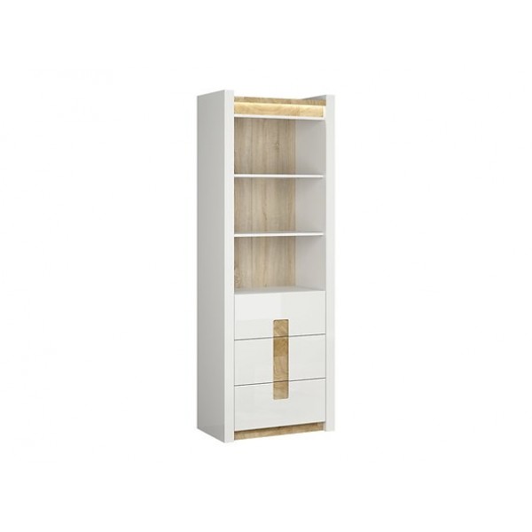 Шкаф сервант для посуды высокая в гостиную REG1W2S из ЛДСП и МДФ Alameda BRW Польша
Шкаф сервант для посуды высокая в гостиную REG1W2S из ЛДСП и МДФ Alameda BRW Польша
