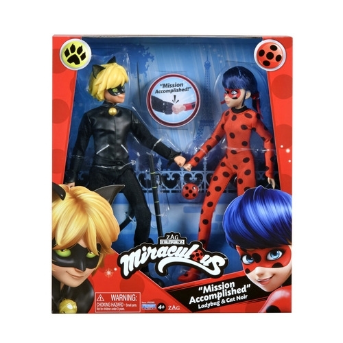 Куклы Miraculous Набор из 2-х кукол ЛЕДИ БАГ И СУПЕР-КОТ S2 – МИССИЯ ВЫПОЛНЕНА 26 cm, с аксес. (k37-50365)
Куклы Miraculous Набор из 2-х кукол ЛЕДИ БАГ И СУПЕР-КОТ S2 – МИССИЯ ВЫПОЛНЕНА 26 cm, с аксес. (k37-50365)