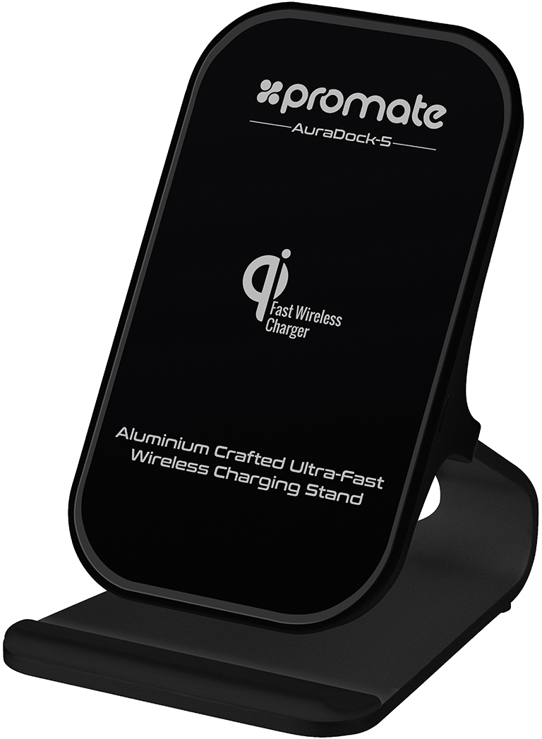 Беспроводное зарядное устройство Promate AuraDock-5 10 Вт Black (auradock-5.black)
Беспроводное зарядное устройство Promate AuraDock-5 10 Вт Black (auradock-5.black)