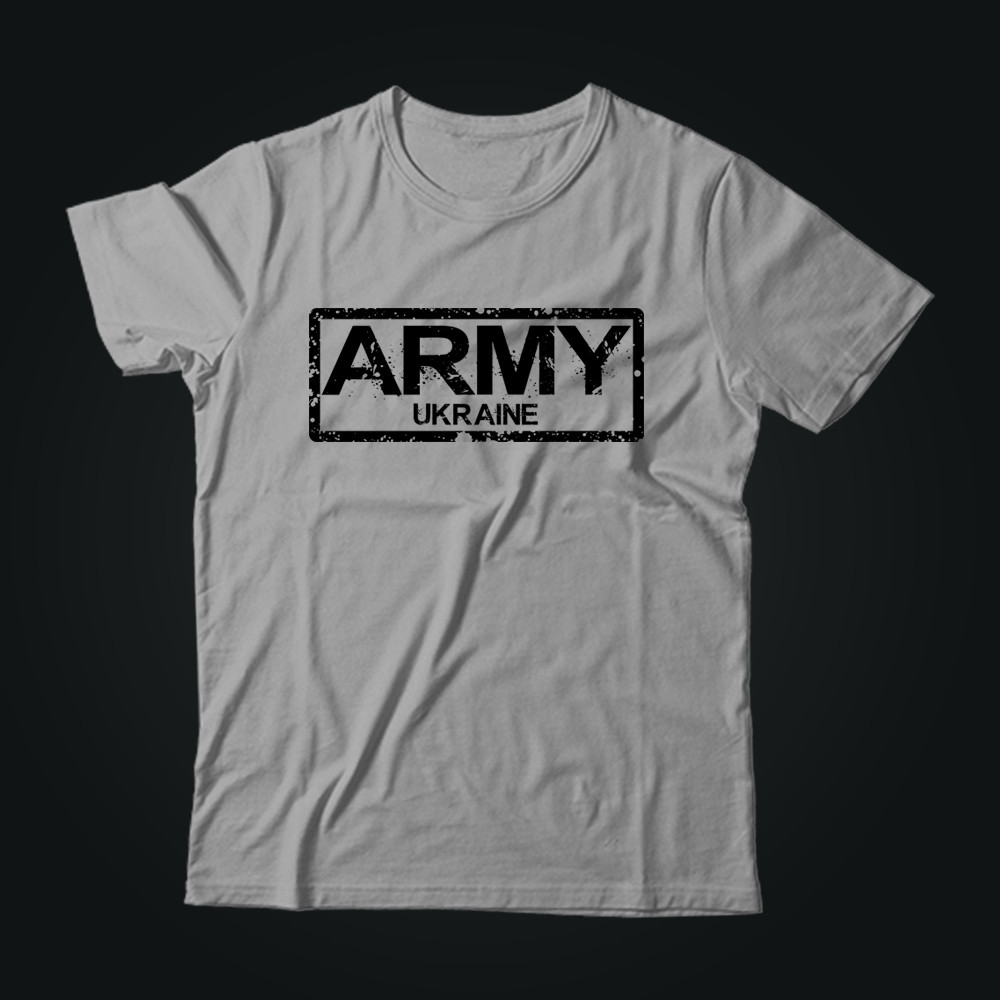 Футболка мужская A&M с принтом ARMY Серая, Футболка мужская A&M с принтом ARMY 54 Серая
Футболка мужская A&M с принтом ARMY Серая, Футболка мужская A&M с принтом ARMY 54 Серая