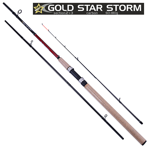 Спиннинг карповый штекерный STENSON Gold star storm 3.3 м 60-180 г 2+3к (SF23893)
Спиннинг карповый штекерный STENSON Gold star storm 3.3 м 60-180 г 2+3к (SF23893)