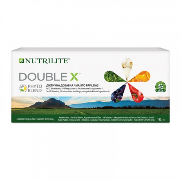 Диетическая добавка Amway NUTRILITE DOUBLE X 31- дневный курс поливитаминная мультиминеральная фитопитательная
Диетическая добавка Amway NUTRILITE DOUBLE X 31- дневный курс поливитаминная мультиминеральная фитопитательная