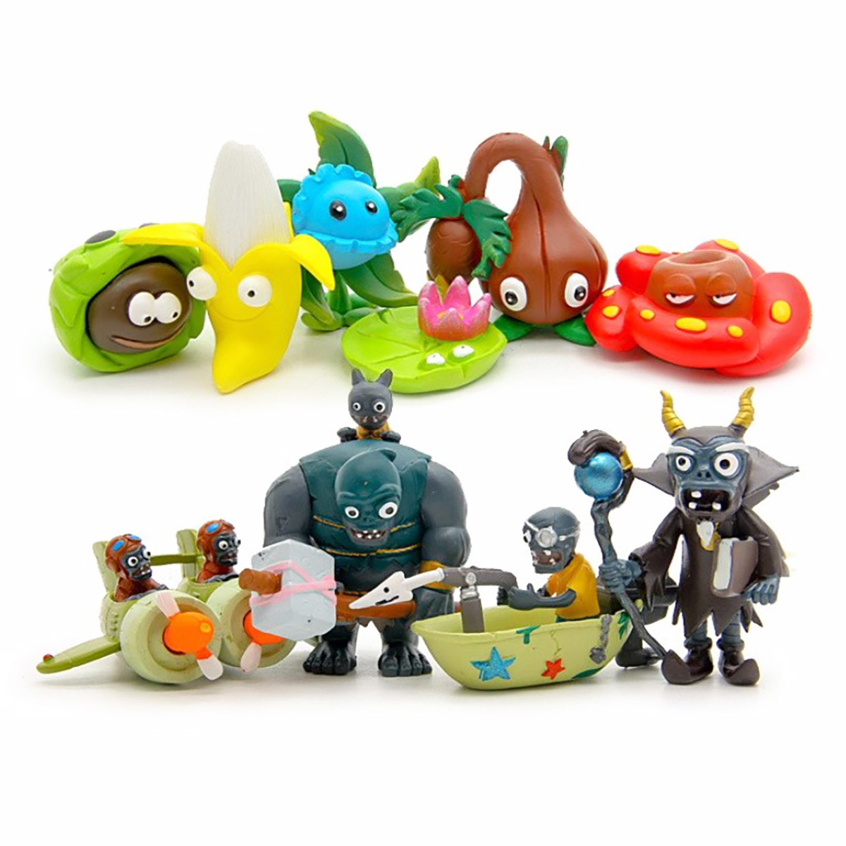 Игровой набор Plants vs Zombies F9 10 Героев фигурок с Зомби Босом (Растения против зомби)
Игровой набор Plants vs Zombies F9 10 Героев фигурок с Зомби Босом (Растения против зомби)