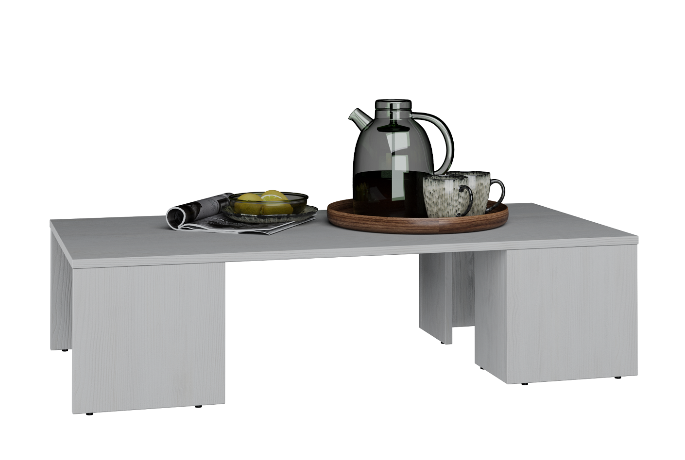 Стол журнальный MebelLoft МЕСА белое дерево 0506 
Стол журнальный MebelLoft МЕСА белое дерево 0506