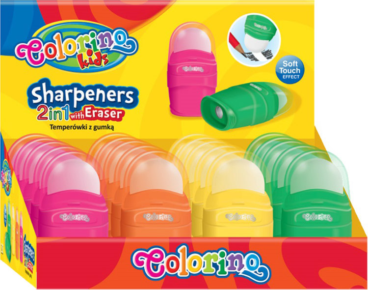 Набор Colorino из 20 точилок на 1 отверстие с ластиком (92654PTR) (5907690892654)
Набор Colorino из 20 точилок на 1 отверстие с ластиком (92654PTR) (5907690892654)